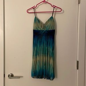 Blue/Green Dress